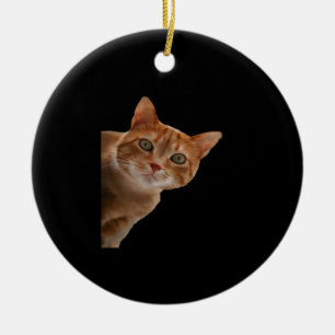 Peekaboo- Painting Ceramic Ornament