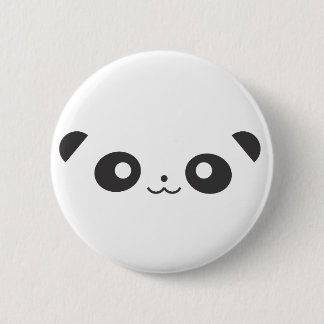 Peekaboo Panda 6 Cm Round Badge