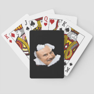 Peekaboo Phil – Funny Autumn Slogan Playing Cards