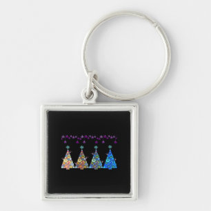 Peekaboo Reindeer Classic Key Ring