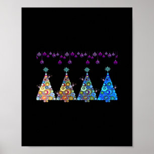 Peekaboo Reindeer Classic Poster