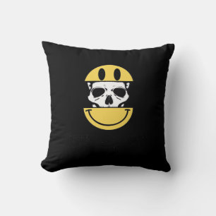 Peekaboo - Skull Distorted Cushion