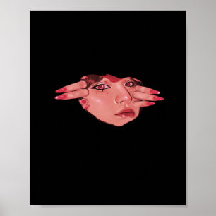 Peekaboo – Sloth Design Vibes Poster