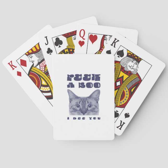 Peekaboo – Sloth Halloween Surprise Playing Cards (Back)