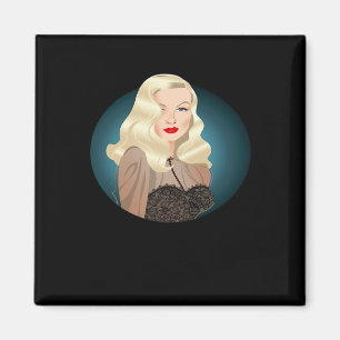 Peekaboo Spooky Quote Magnet