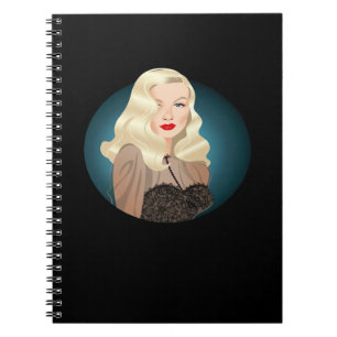 Peekaboo Spooky Quote Notebook