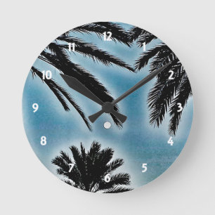 PeekAMoon Round Clock