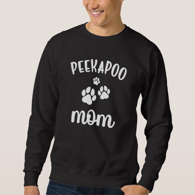 Peekapoo Mom Cute Dog Sweatshirt (Front)