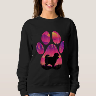 Peekapoo Paw Mom Dad Dog  Women Men Sweatshirt