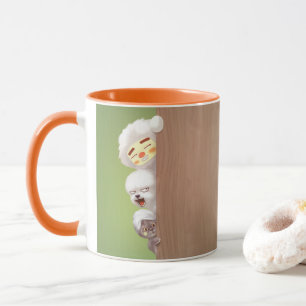 Peeking Animals Trio Mug