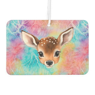Peeking Baby Deer Water Bottle Car Air Freshener