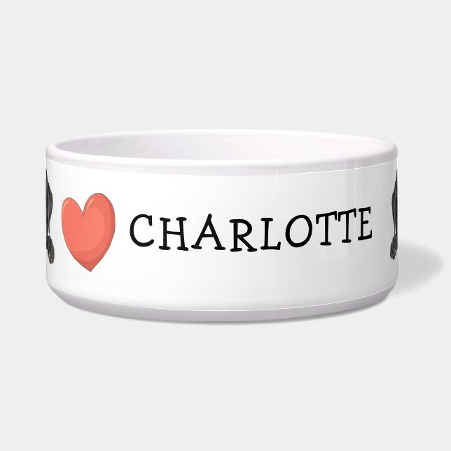 Peeking Black Labrador Customise theme (Front)