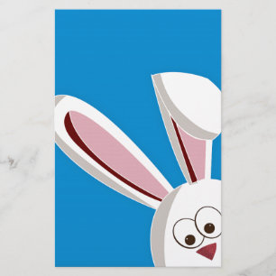 Peeking Bunny Stationery