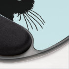 Peeking Cat Mouse Pad