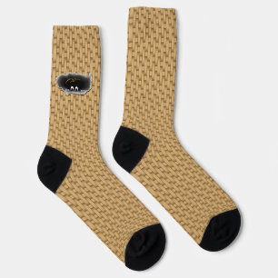 Peeking Creature Socks