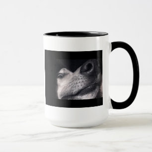 Peeking Dog Mug