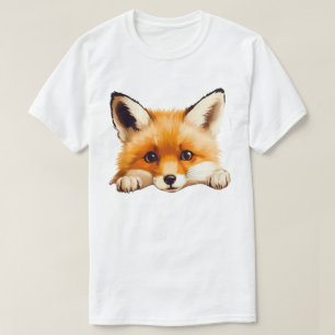 Peeking Fox T-Shirt