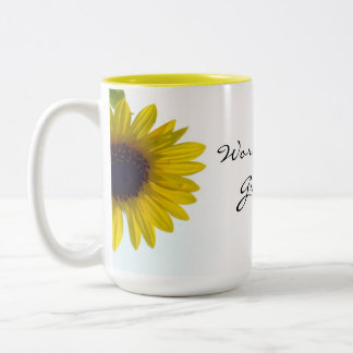 Peeking Sunflower World's Best Grandma Mug