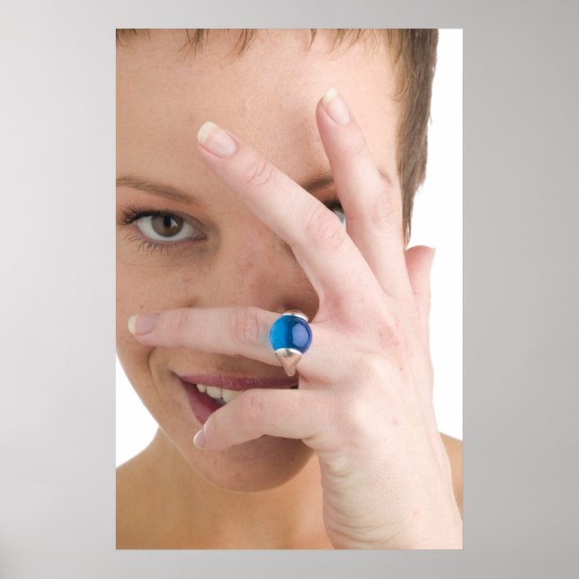 Peeking Through Poster (Front)