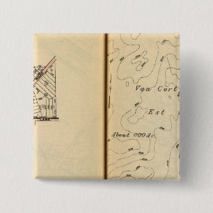 Peekskill, New York 2 15 Cm Square Badge