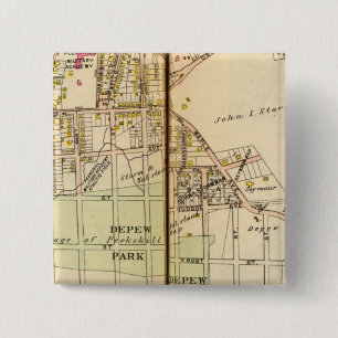 Peekskill, New York 4 15 Cm Square Badge