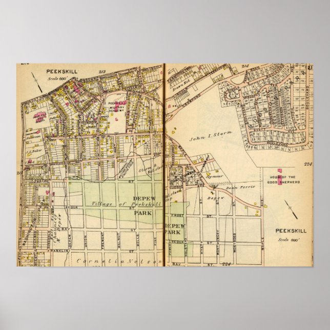 Peekskill, New York 4 Poster (Front)