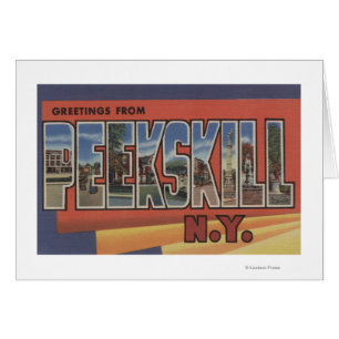 Peekskill, New York - Large Letter Scenes