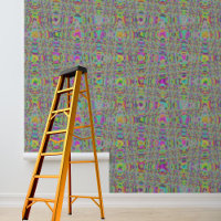 Peel and Stick multi-coloured zig-zag pattern
