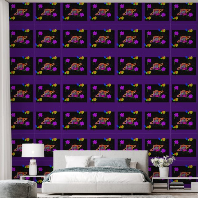 Peel and Stick Wallpaper 57 - Marvellous (Bedroom)