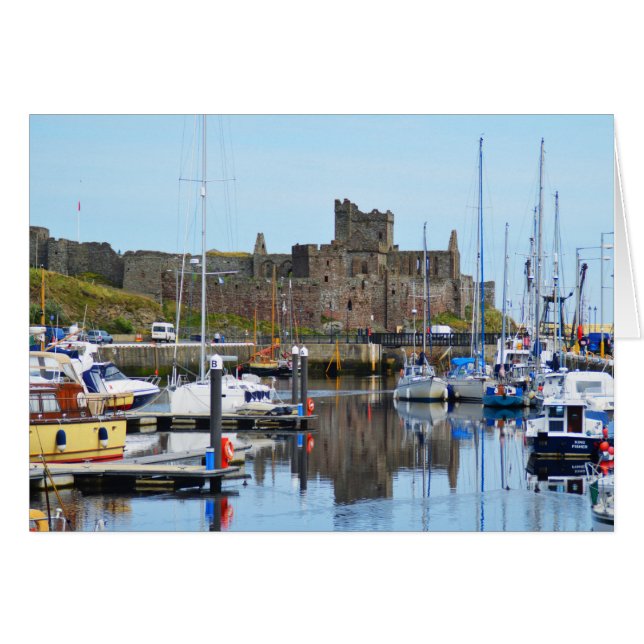 Peel castle card (Front Horizontal)