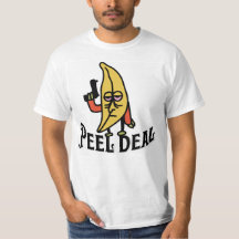 Peel Deal: Go Bananas funny design t-shirt