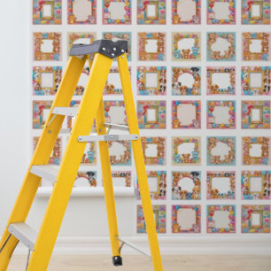 Peel Stick nursery puppies teddy bears photo  Wallpaper