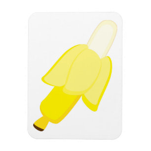 Peeled Banana Magnet