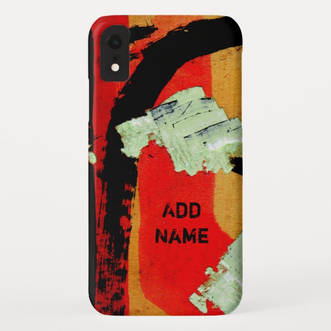 Peeled Wall Ad Case-Mate iPhone Case (Back)
