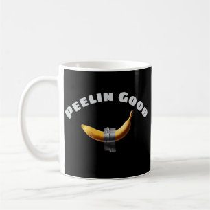 Peelin' Good Duct Taped Banana Coffee Mug