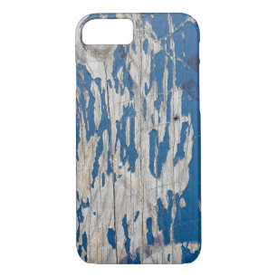 peeling blue paint iPhone 8/7 case