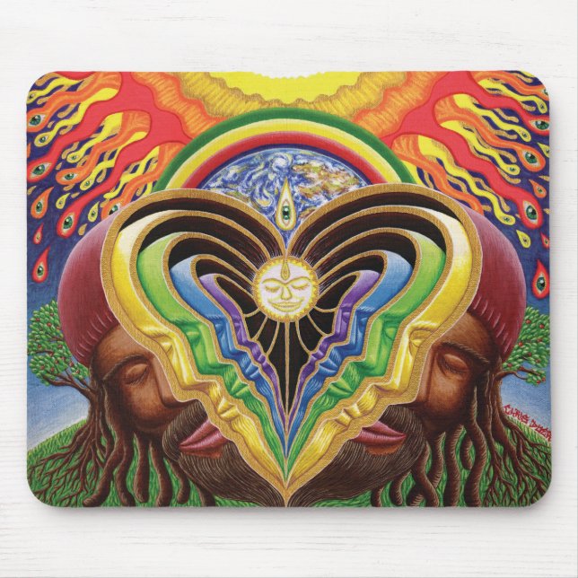 Peeling Bodies Mouse Pad (Front)