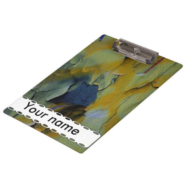 Peeling paint clipboard (Angled)