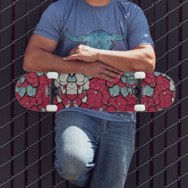 Peeling Paint Layers Skateboard (Outdoor 3)