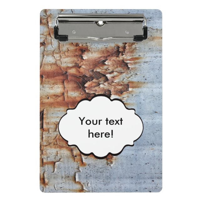 Peeling paint texture mini clipboard (Front)