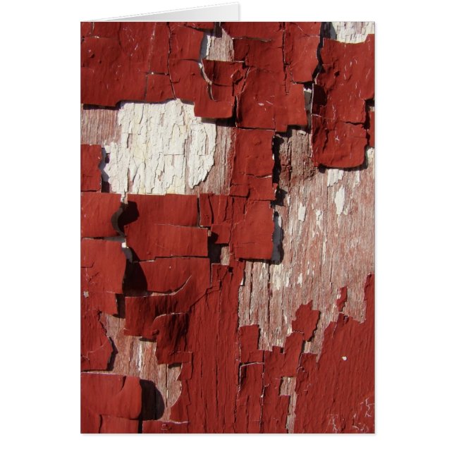 Peeling Red Barn Paint (Front)