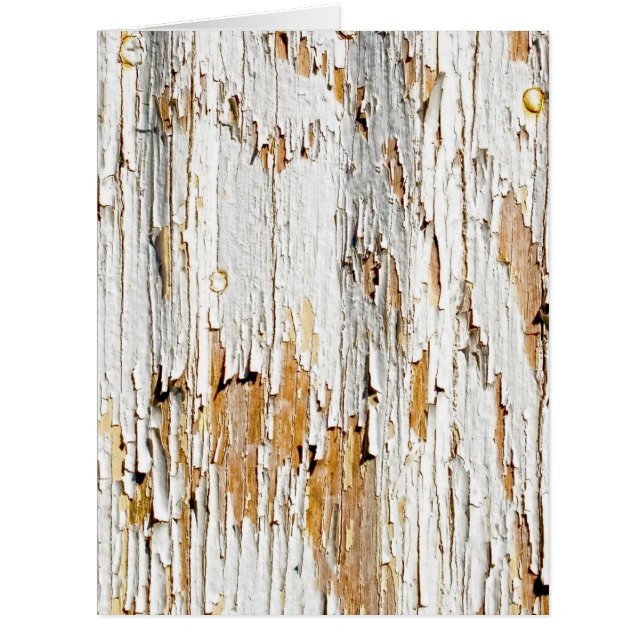 Peeling White Paint Abstract (Front)