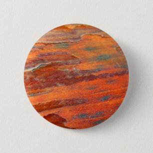 Peeling Wood 6 Cm Round Badge