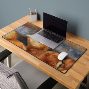 Peep peep  desk mat
