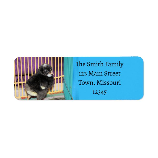 Peep Return Address Label (Front)