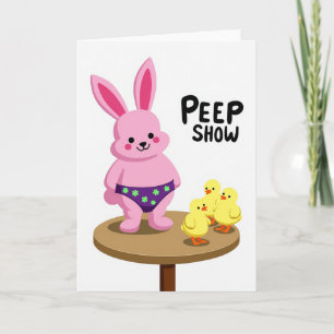 Peep Show Fun Gift Card