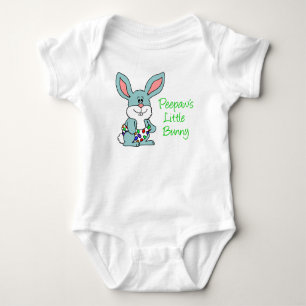 Peepaw's Little Bunny Baby Bodysuit