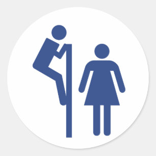 Peeper Classic Round Sticker