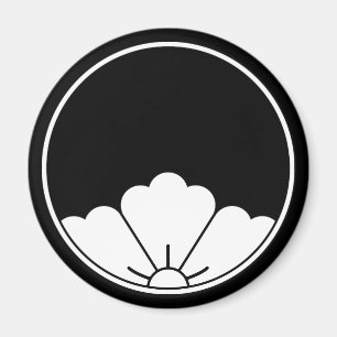 Peephole-view rhombic chinese flower in threadlike magnet