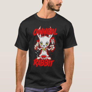 Peepin It Real Happy Easter Bunny Egg Hunt Canniba T-Shirt